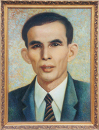 银河集团官网股份首创人温北英油画像